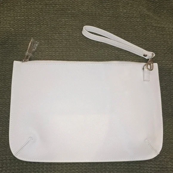 White House Black Market  Spring  Floral Easter Church Wedding‎ Hydrenga Clutch - Picture 3 of 10
